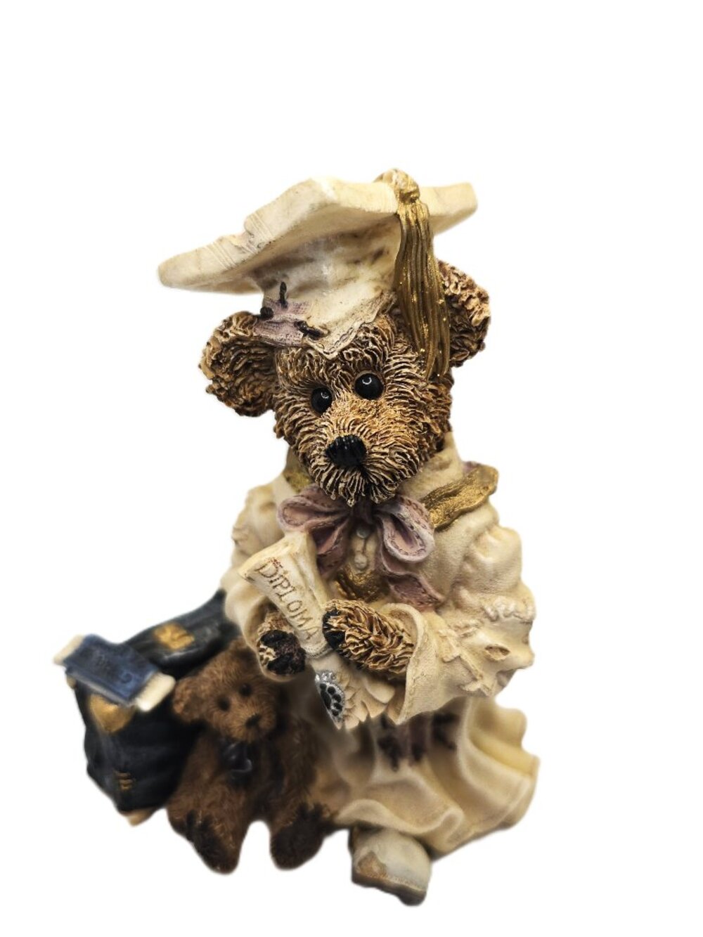 Boyds Bears Bailey the Graduate Diploma Teddy Figurine Edition 17E/370 1997 Vntg